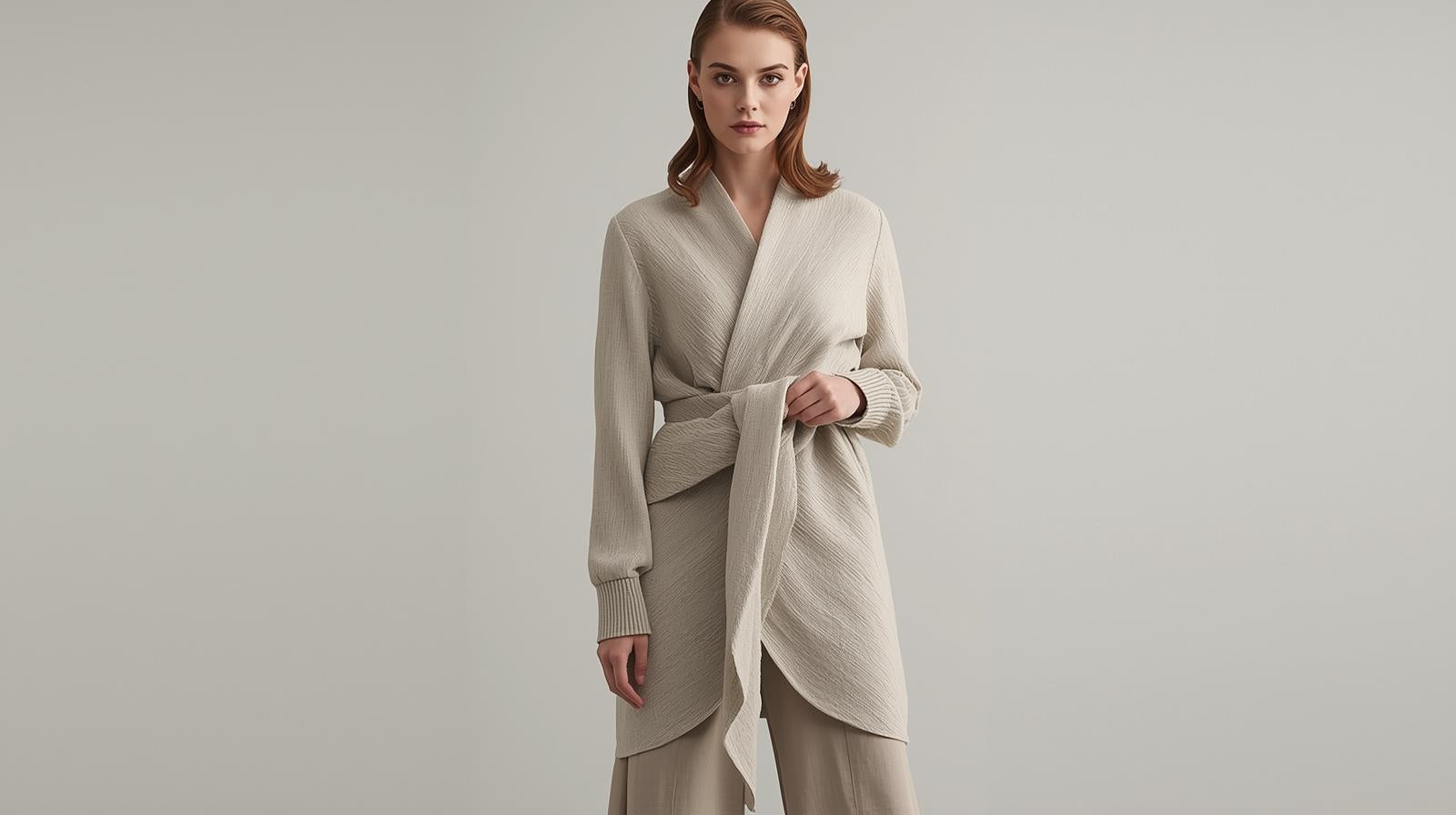 Alune Soft Wrap Dress